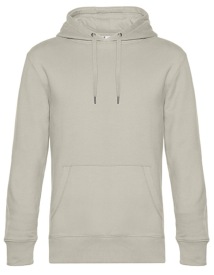 KING Hooded Sweat Kleur_W Grey Fog
