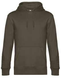 KING Hooded Sweat Kleur_W Khaki