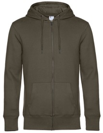 KING Zipped Hood Jacket Kleur_W Khaki