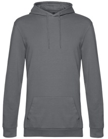 #Hoodie french terry Kleur_W Elephant Grey