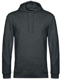 #Hoodie french terry Kleur_W Heather Asphalt