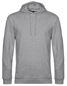 #Hoodie french terry Kleur_W Heather Grey