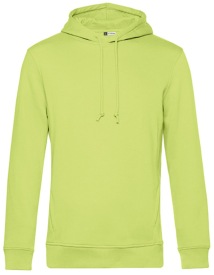 Organic Hooded Sweat Kleur_W Lime