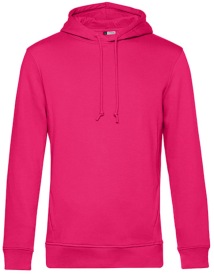 Organic Hooded Sweat Kleur_W Magenta Pink