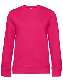 QUEEN Crew Neck Sweat Kleur MAGENTA PINK