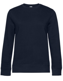 QUEEN Crew Neck Sweat Kleur NAVY BLUE