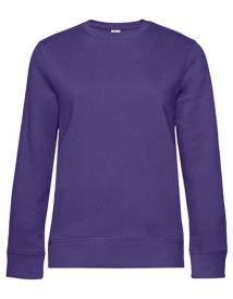 QUEEN Crew Neck Sweat Kleur RADIANT PURPLE