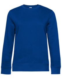 QUEEN Crew Neck Sweat Kleur ROYAL