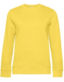 QUEEN Crew Neck Sweat Kleur YELLOW FIZZ