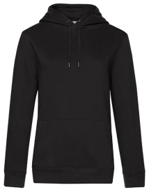 QUEEN Hooded Sweat /Women Kleur_W Black Pure