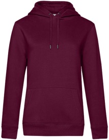 QUEEN Hooded Sweat /Women Kleur_W Dark Cherry