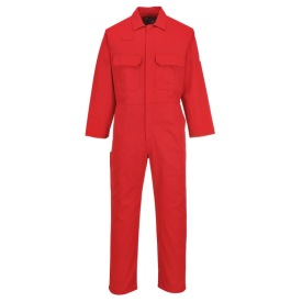Portwest Bizweld Vlamvertragende Overall Kleur RED