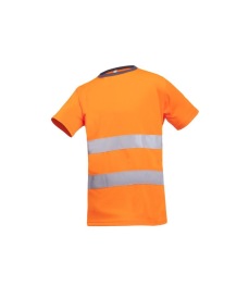 Cartura  Signalisatie T-shirt Kleur FLUO-ORANJE