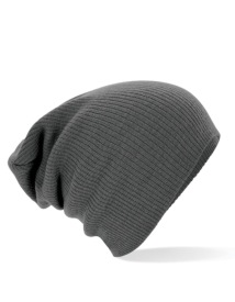 Slouch Beanie Kleur SMOKE GREY