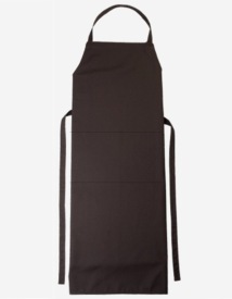 Voorbindschort Bib Apron Verona Classic Bag 90 x 75 cm Kleur CHOCOLATE