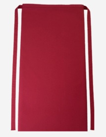 Bistroschort Apron Roma 80 x 100 cm Kleur CHERRY