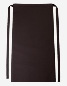 Bistroschort Apron Roma 80 x 100 cm Kleur BLACK