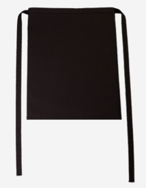 Bistro Apron Roma 50 x 78 cm Kleur BLACK