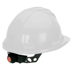HELM CLIMAX 6-PUNTS MET DRAAIKNOP Kleur WHITE