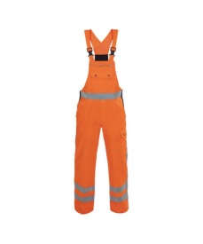 Assen  Amerikaanse Overall Kleur FLUO-ORANJE