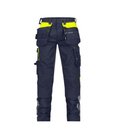 BROEK DASSY LOGYX SHANGHAI SPIJKERZAK Kleur nachtblauw/fluogeel