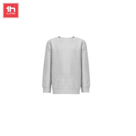 Kinder unisex sweater delta kids Kleur grijs melange