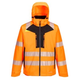DX4 Hi-Vis 4-in-1 Jacket Kleur orange/black