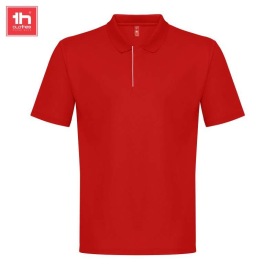 Heren technical polo shirt dynamic Kleur ROOD