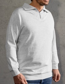 Men?s New Troyer Sweater Kleur ASH (HEATHER)