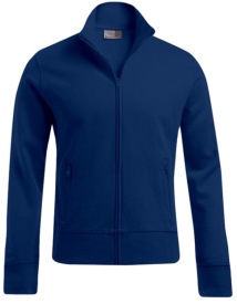 Men?s Jacket Stand-Up Collar Kleur NAVY