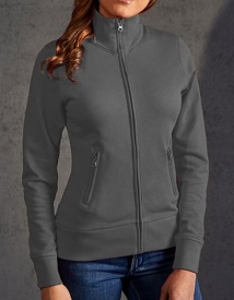 Women?s Jacket Stand-Up Collar Kleur STEEL GREY (SOLID)