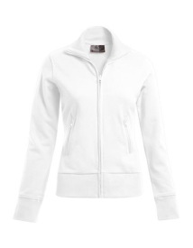 Women?s Jacket Stand-Up Collar Kleur WHITE