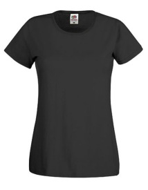 Ladies Original T Kleur_W Black