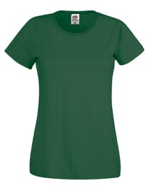 Ladies Original T Kleur_W Bottle Green