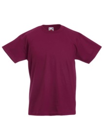 Valueweight T  Kids Kleur_W Burgundy
