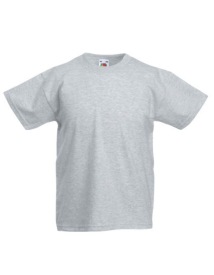 Valueweight T  Kids Kleur_W Heather Grey