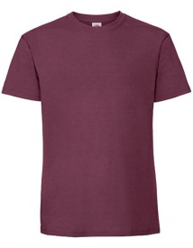 Ringspun Premium T Kleur_W Burgundy
