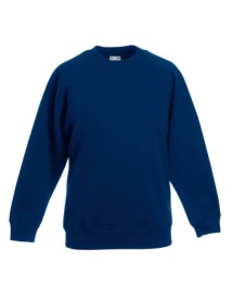 Premium Raglan Sweat Kids Kleur_W Navy