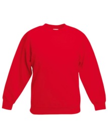 Premium Set-In Sweat Kids Kleur_W Red