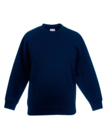 Classic Set-In Sweat Kids Kleur_W Deep Navy