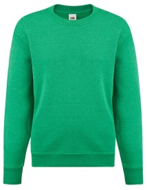 Classic Set-In Sweat Kids Kleur_W Heather Green