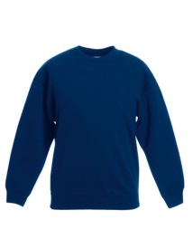 Classic Set-In Sweat Kids Kleur_W Navy