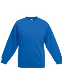 Classic Set-In Sweat Kids Kleur_W Royal Blue