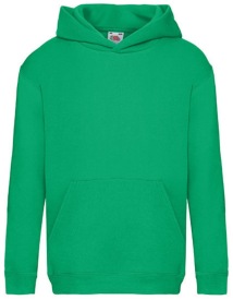 Premium Hooded Sweat Kids Kleur_W Kelly Green