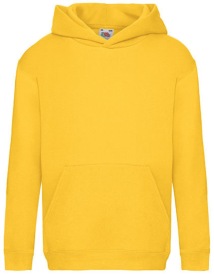 Premium Hooded Sweat Kids Kleur_W Sunflower