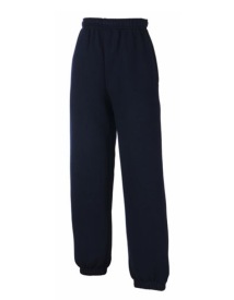 Kids Premium Elasticated Cuff Jog Pants Kleur_W Deep Navy