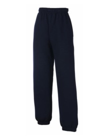 Kids Classic Elasticated Cuff Jog Pants Kleur_W Deep Navy