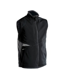 Fusion Softshell bodywarmer Kleur ZWART/ANTRACIETGRIJS
