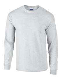 Ultra Cotton Long Sleeve T-Shirt 2400 Kleur ASH GREY (HEATHER)