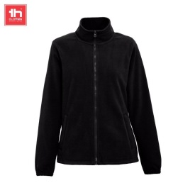 Dames polar fleece jas Gama  Kleur ZWART